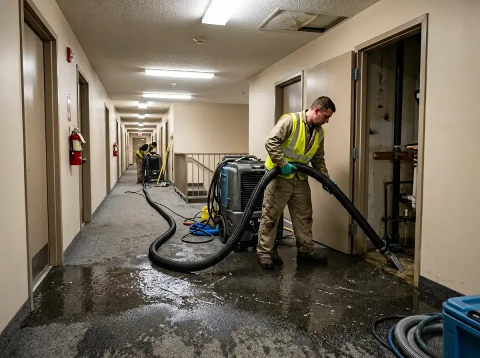 multi-unit-apartment-hallway-f-005 — frequently asked questions, Emergency Burst Pipe Water Extraction & Removal in Lomira,…